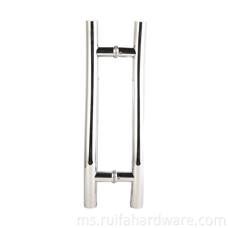 S-shaped Stainless Steel Glass Door Handle (5)